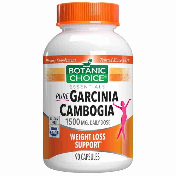 Botanic Choice Garcinia Cambogia – Natural Weight Loss Support | 90 Capsules