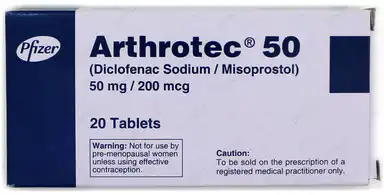 Buy Arthrotec (diclofenac + misoprostol combination — contains misoprostol) Arthrotec (diclofenac + misoprostol combination — contains misoprostol)