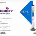 Mounjaro (Tirzepatide) Injection 12.5 mg/0.5 mL Prefilled Syringes (4-Pack) **Refrigeration Required (RX)