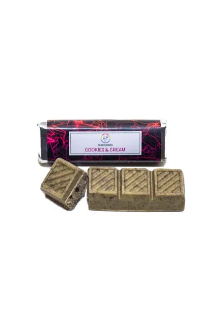 Buy SHROOMIES Cookies and Cream Chocolate Shrooms Edibles SHROOMIES Cookies and Cream Chocolate Shrooms Edibles