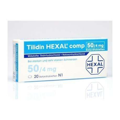 Buy Tilidin 20x 50/4mg Tilidin 20x 50/4mg