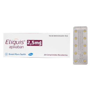 Eliquis 2.5mg (Apixaban) – Blood Thinner for Stroke Prevention and Clot Treatment