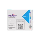Mounjaro (Tirzepatide) Injection 12.5 mg/0.5 mL Prefilled Syringes (4-Pack) **Refrigeration Required (RX)