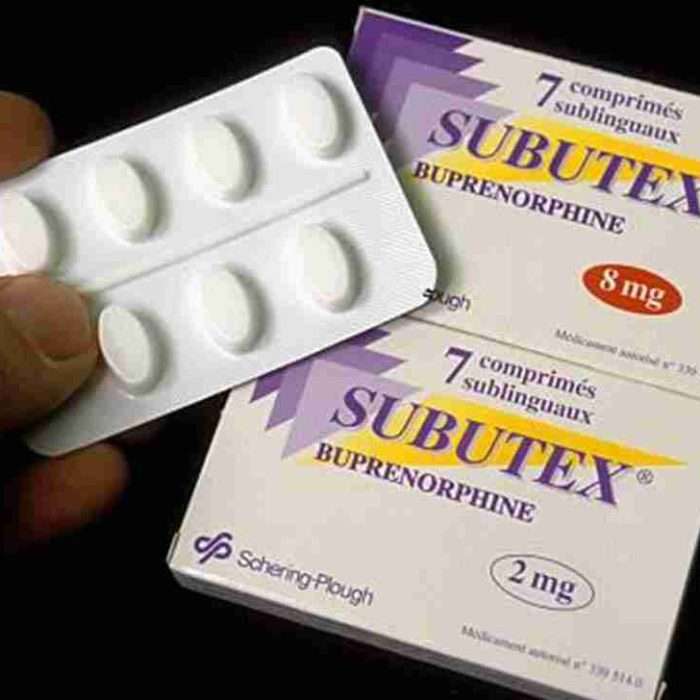 Subutex 2 mg Sublingual Tablet – Opioid Dependence Treatment