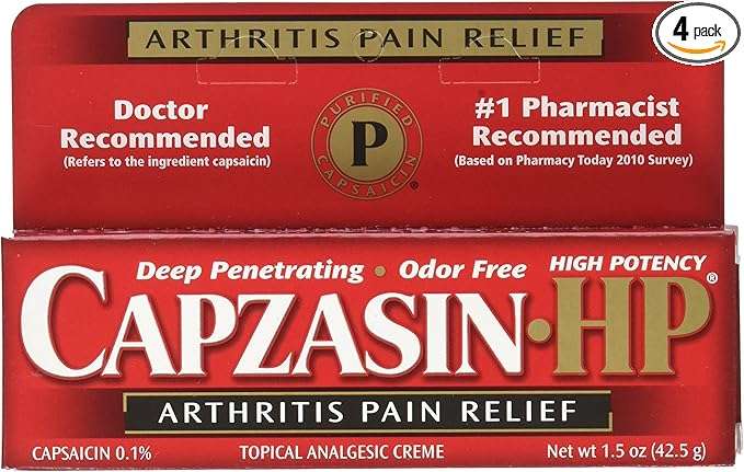 Buy Menthol & Capsaicin Pain Relief Cream Menthol & Capsaicin Pain Relief Cream