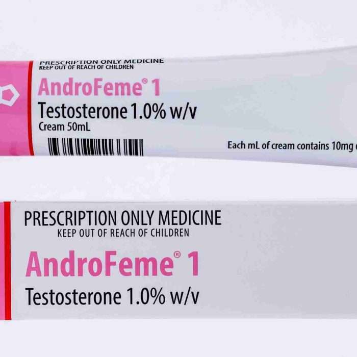 AndroFeme Testosterone Cream for Women | Boost Libido & Sexual Desire | 50 mL Tube
