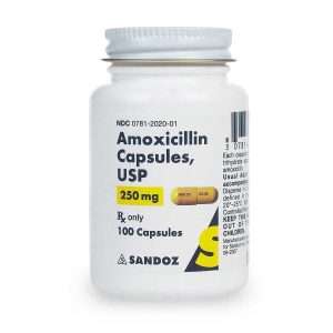 Amoxicillin 100 Capsules 500 Capsules – 250mg, 500mg