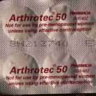 Arthrotec (diclofenac + misoprostol combination — contains misoprostol)
