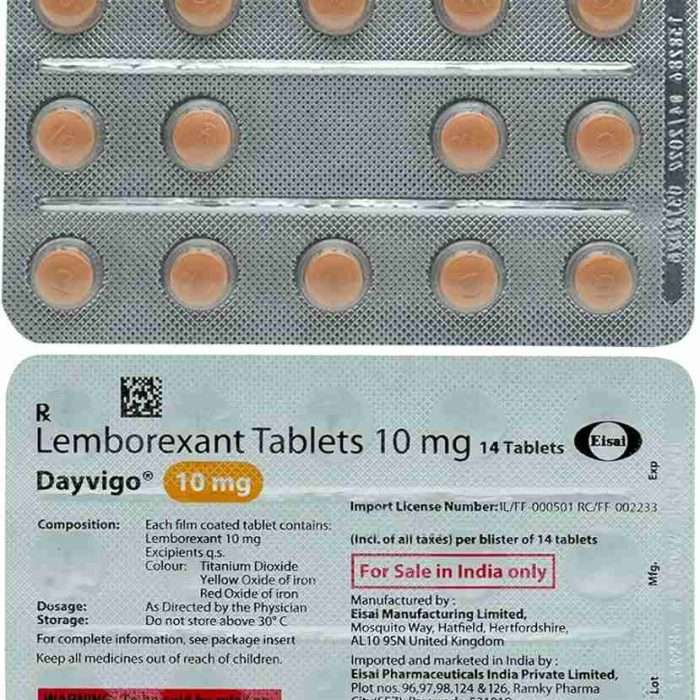 Dayvigo 10 Mg Tablet