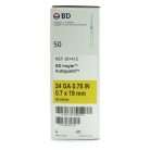 Catheter, Iv, 24g X 3/4″, Sterile, Bd Insyte™, Bd Autoguard™, Bd Vialon™, 50/box