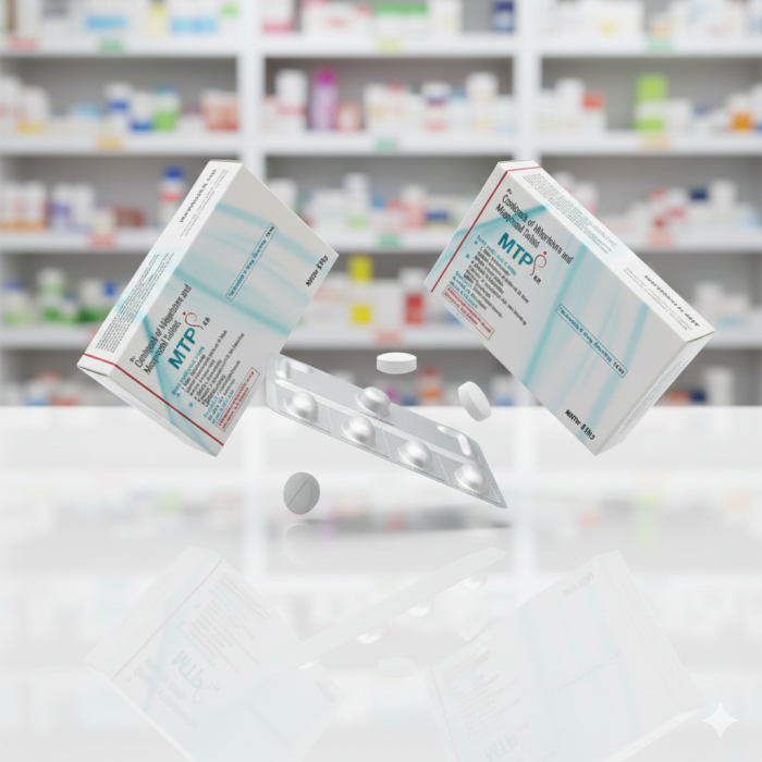 Buy Cipla MTP Kit Combipack of Mifepristone and Misoprostol Tablets Cipla MTP Kit Combipack of Mifepristone and Misoprostol Tablets