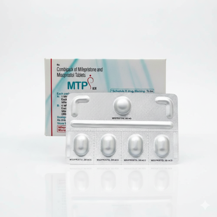 Buy Cipla MTP Kit Combipack of Mifepristone and Misoprostol Tablets Cipla MTP Kit Combipack of Mifepristone and Misoprostol Tablets
