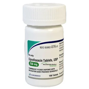 Ciprofloxacin (Region Dependent) | Broad-Spectrum Infection Treatment