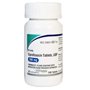 Ciprofloxacin (Region Dependent) | Broad-Spectrum Infection Treatment