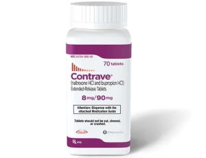 Contrave (Naltrexone-bupropion) 8mg/90mg, Price Per Bottle