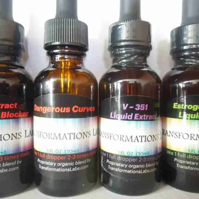 Buy Estrogen Booster, Testosterone Blocker, V ~ 351, Dangerous Curves Synergizer (with Piperine) – Liquid Extracts – 4 Pack