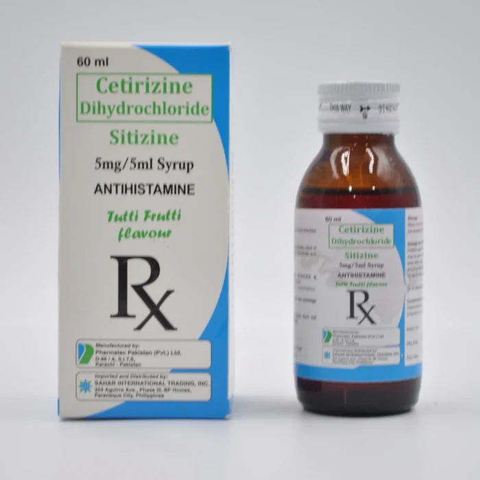 Buy Sitizine (Cetirizine Hydrochloride) Syrup Sitizine (Cetirizine Hydrochloride) Syrup