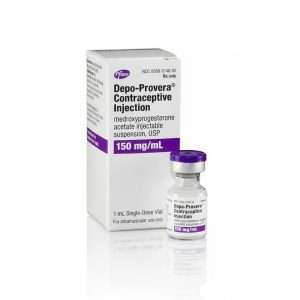 Depo-Provera Contraceptive Injection 150 mg/mL – Single Dose Vial (Rx)