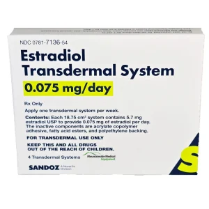 Estradiol Patch for Menopause Relief | Hormone Replacement Therapy (HRT)