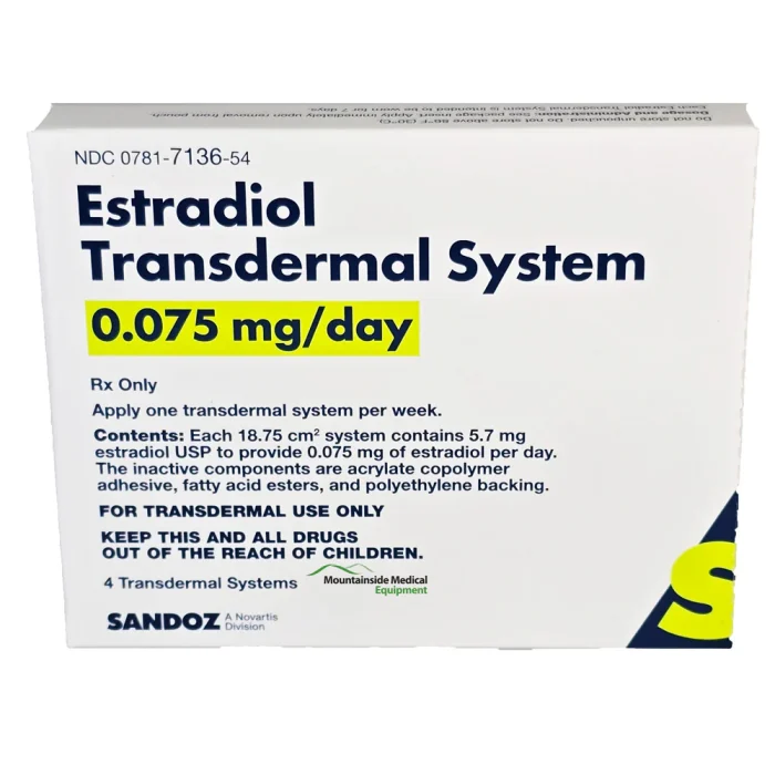 Estradiol Patch for Menopause Relief | Hormone Replacement Therapy (HRT)