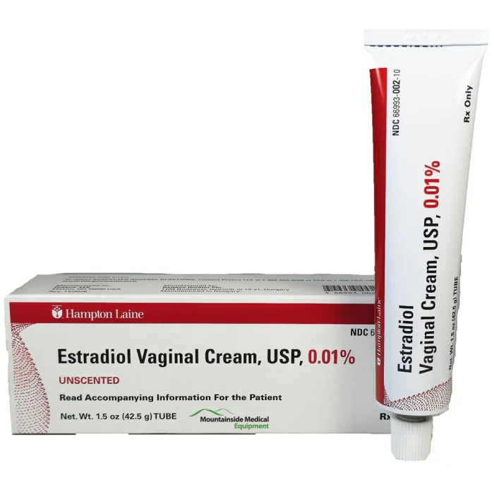 Estradiol Vaginal Cream 0.01% Tube with Calibrated Applicator 42.5 gm (RX)