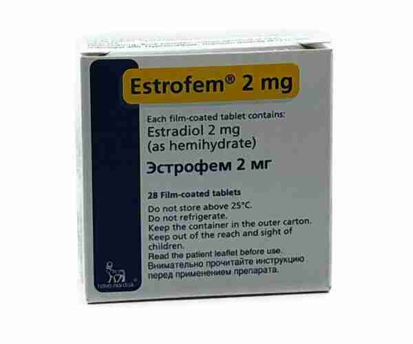 Buy Estrofem 2mg – (Oestradiol Valelate) 28 Tablets Estrofem 2mg – (Oestradiol Valelate) 28 Tablets