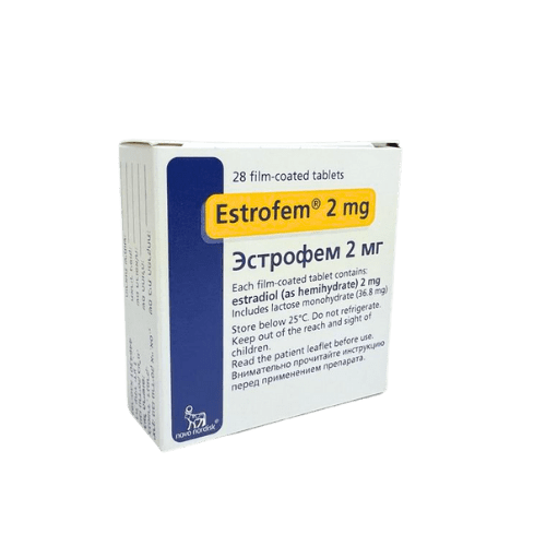 Buy Estrofem 2mg – (Oestradiol Valelate) 28 Tablets Estrofem 2mg – (Oestradiol Valelate) 28 Tablets