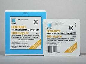 Fentanyl 100mcg/hr Transdermal Patch, PRICE EACH PER PATCH!