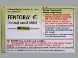Fentanyl 400 mcg