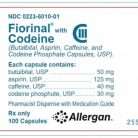 Fiorinal with Codeine