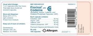 Fiorinal with Codeine