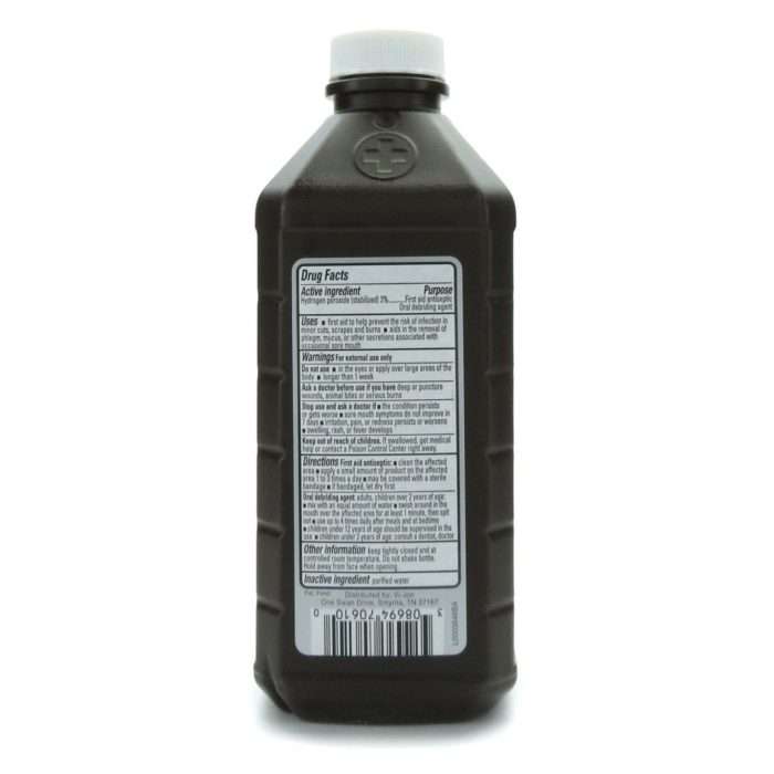 Buy Hydrogen Peroxide 3%, Topical Usp, 16 Ounce Bottle, Each Hydrogen Peroxide 3%, Topical Usp, 16 Ounce Bottle, Each