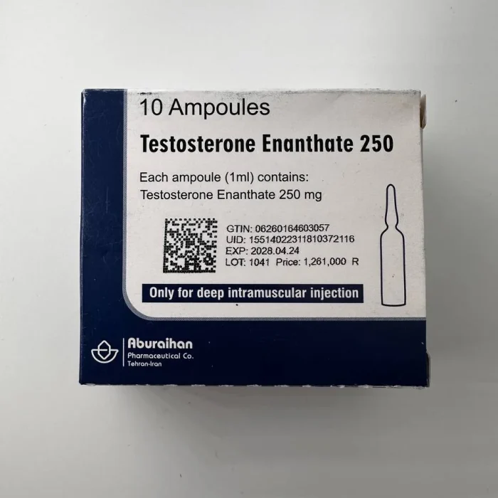 Buy Testosterone enanthate Iran (250 mg/ml) 1ml Price Per Each AMP! Testosterone enanthate Iran (250 mg/ml) 1ml Price Per Each AMP!