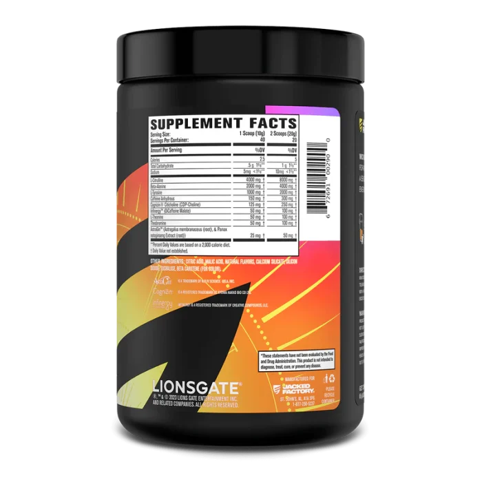 Jacked Factory X John Wick – Wick Mode Pre-Workout