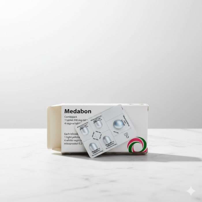 Medabon (mifepristone + misoprostol combi-pack)