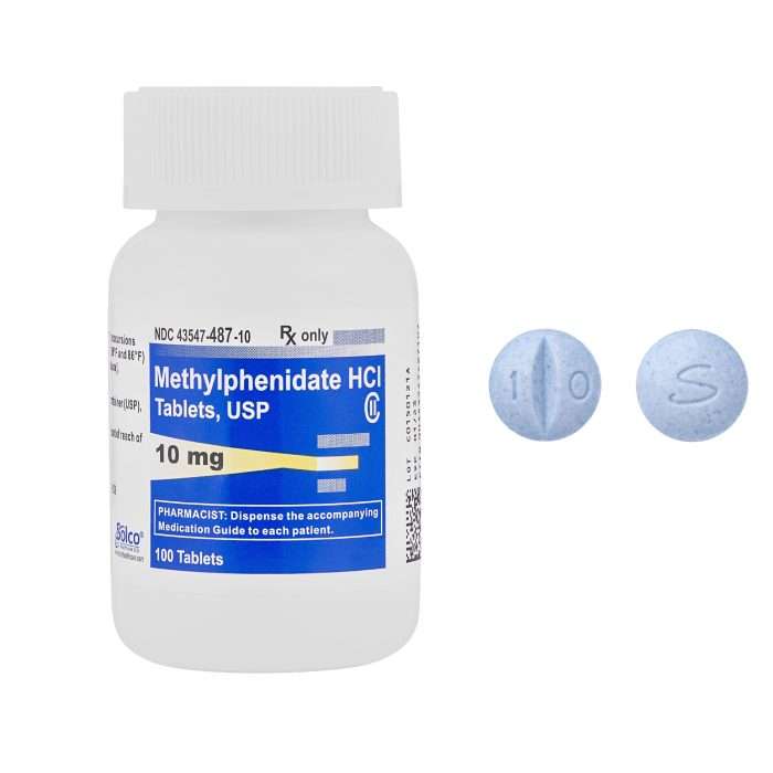 Generic methylphenidate immediate release