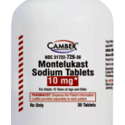 Montelukast 30 Tablets, 90 Tablets – 10mg