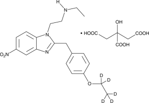 N-desethyl Etonitazene-d5 Citrate – Solid – 1 mg, 5mg