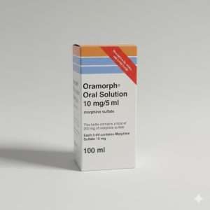 Oramorph oral solution 10mg/5ml , 100 mL bottle