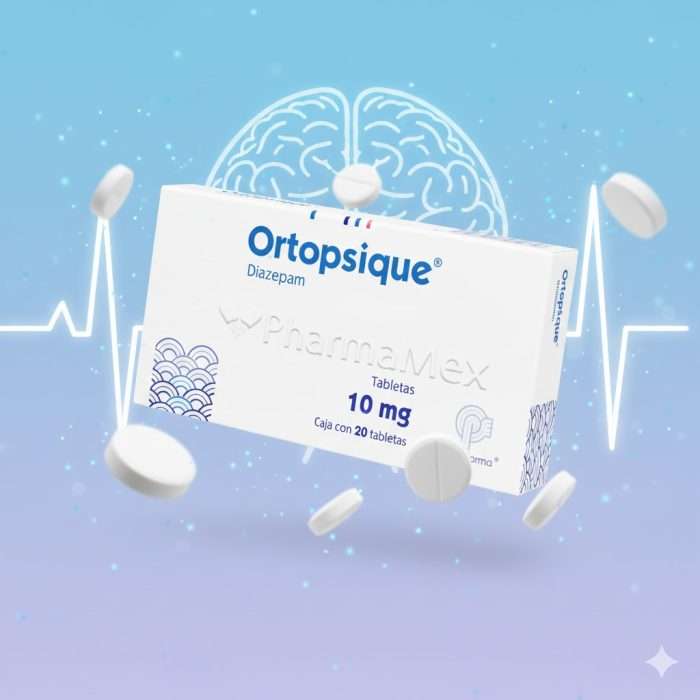 Ortopsique Diazepam 10 Mg 20 Tabs