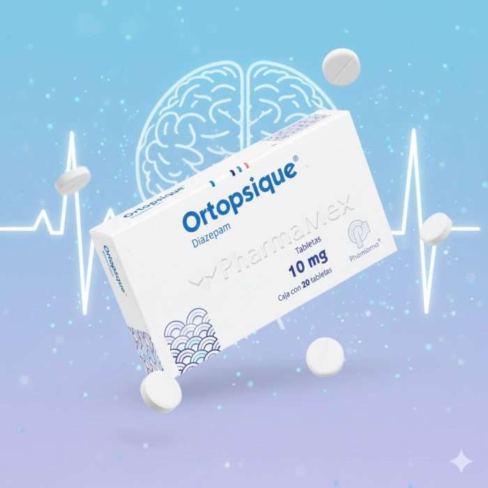 Ortopsique Diazepam 10 Mg 20 Tabs