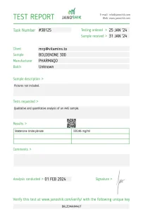 Boldenone 300 – Pharmaqo Labs