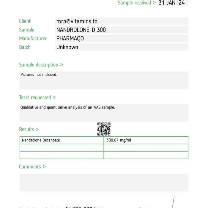 Nandrodec 300 – Pharmaqo Labs