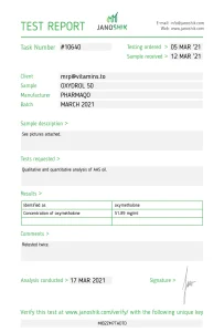 Oxydrol – Pharmaqo Labs