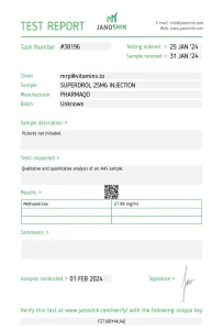 Superdrol 25 – Pharmaqo Labs