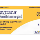 Daytrana ADHD Treatment Patch – Methylphenidate Transdermal Solution for Focus