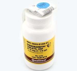 Phenobarbital 97.2mg, 100 Count Tablets CIV, PRICE IS EACH PER PILL!