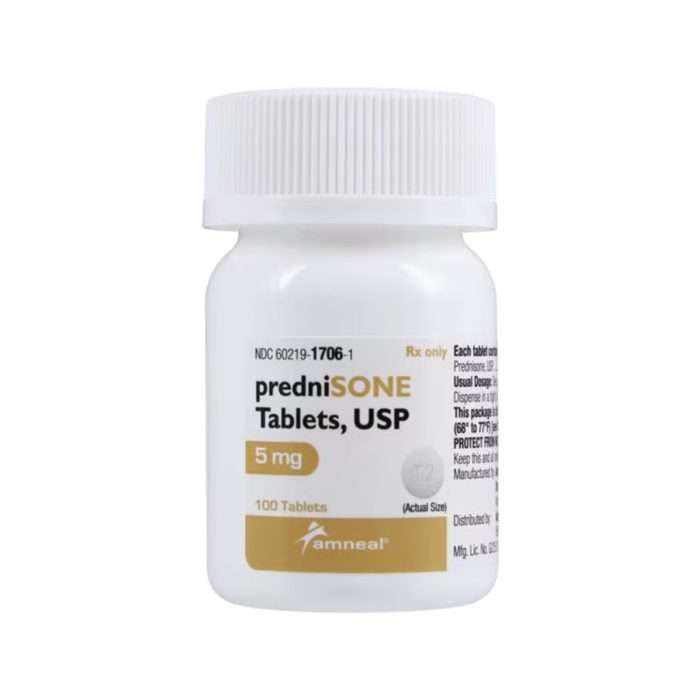 Buy Prednisone 100 Tablets – 5mg, 20mg Prednisone 100 Tablets – 5mg, 20mg
