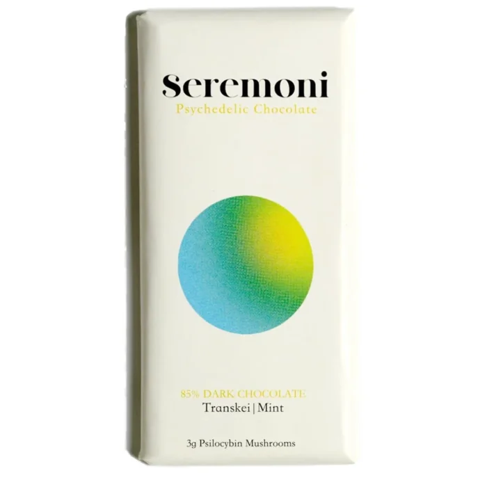 Buy Seremoni Psilocybin Chocolate Bar Edibles (Mint & Transkei Mushrooms) Seremoni Psilocybin Chocolate Bar Edibles (Mint & Transkei Mushrooms)