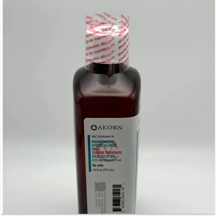6.25mg-10mg/5mL Promethazine HCl/Codeine Phosphate Syrup